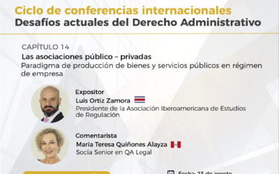 Ciclo de conferencias internacionales “Desafíos actuales del Derecho Administrativo”